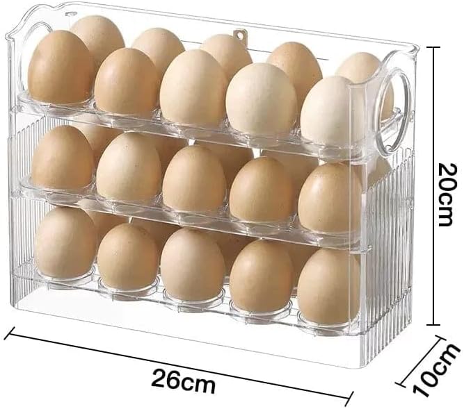 Organizador de huevos en acrilico X 30