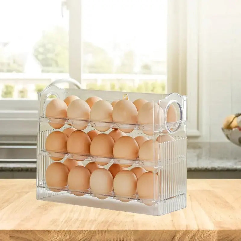 Organizador de huevos en acrilico X 30