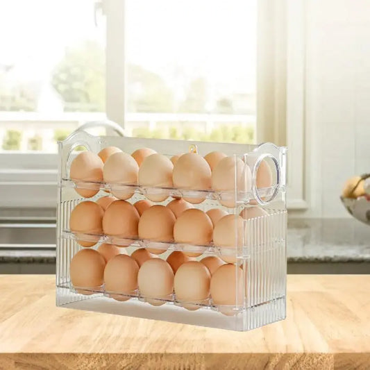 Organizador de huevos en acrilico X 30